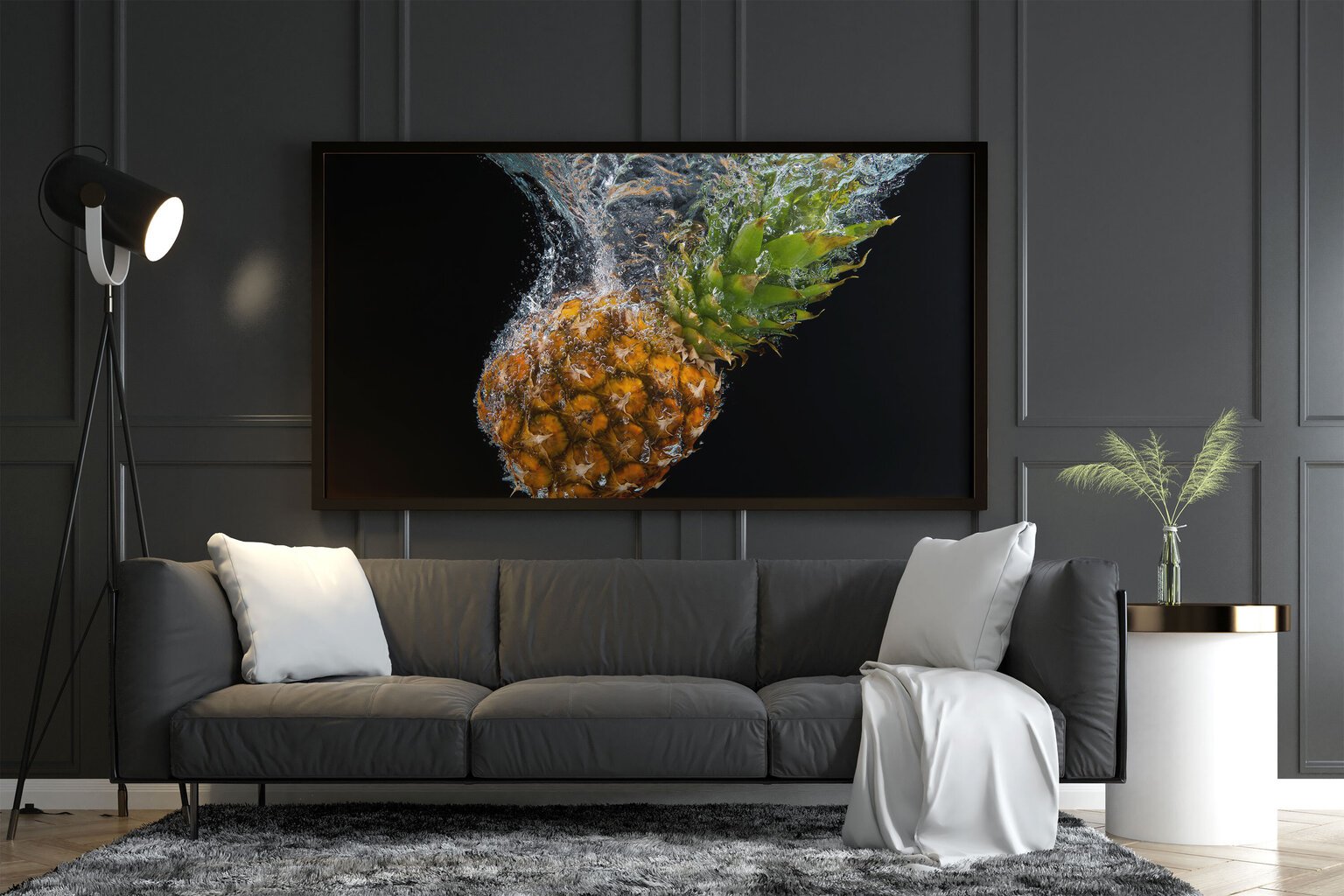 Paveikslas Ananasas, 60x80 cm цена и информация | Reprodukcijos, paveikslai | pigu.lt
