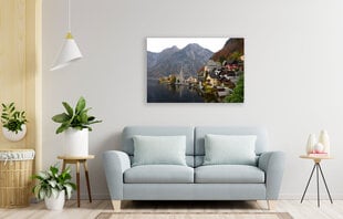 Paveikslas Kaimelis Austrijoje, 60x80 cm kaina ir informacija | Reprodukcijos, paveikslai | pigu.lt