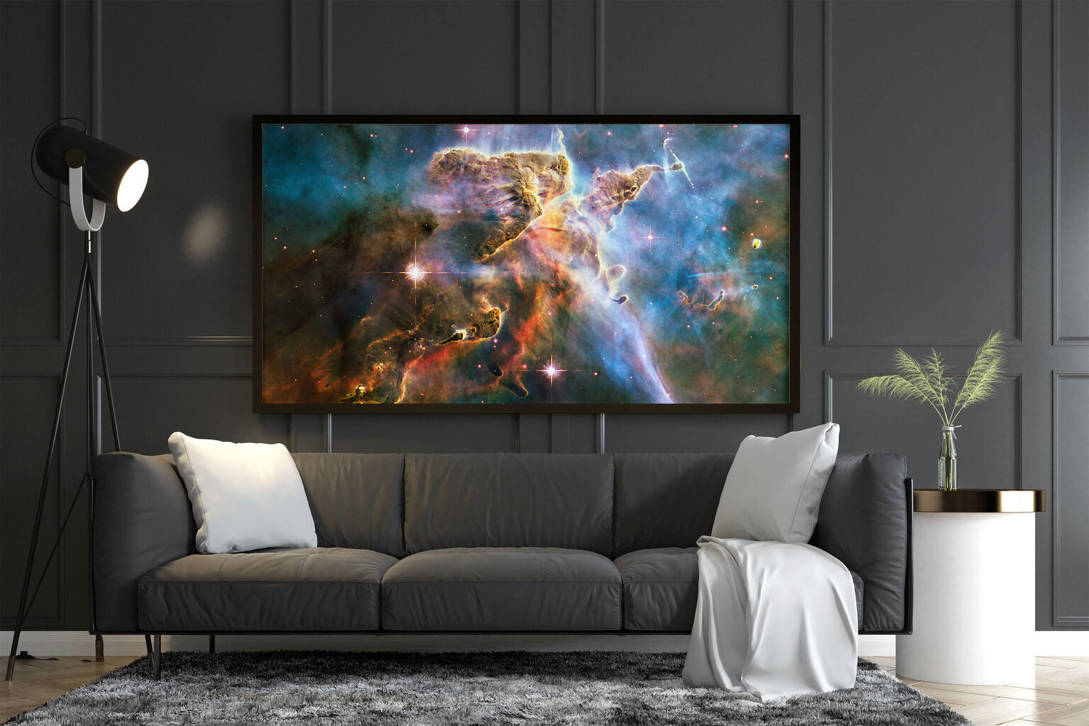 Paveikslas Kosmoso peizažas, 60x80 cm kaina ir informacija | Reprodukcijos, paveikslai | pigu.lt