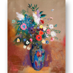 Reprodukcija Bouquet of Flowers (Odilon Redon), 60x80 cm kaina ir informacija | Reprodukcijos, paveikslai | pigu.lt