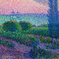 Reprodukcija The pink cloud (Henri-Edmond Cross), 60x80 cm kaina ir informacija | Reprodukcijos, paveikslai | pigu.lt