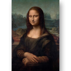 Reprodukcija Mona Lisa (Leonardo da Vinci), 60x80 cm kaina ir informacija | Reprodukcijos, paveikslai | pigu.lt
