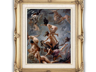 Reprodukcija Witches Going to Their Sabbath (Luis Ricardo Falero) kaina ir informacija | Reprodukcijos, paveikslai | pigu.lt