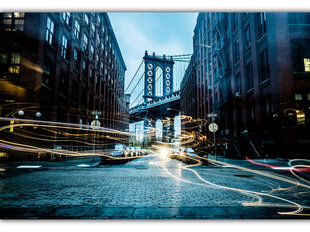 Paveikslas Bruklino šviesos, 40x60 cm kaina ir informacija | Reprodukcijos, paveikslai | pigu.lt