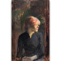 Reprodukcija Carmen Goudin (Henri de Toulouse–Lautrec), 40x60 cm kaina ir informacija | Reprodukcijos, paveikslai | pigu.lt