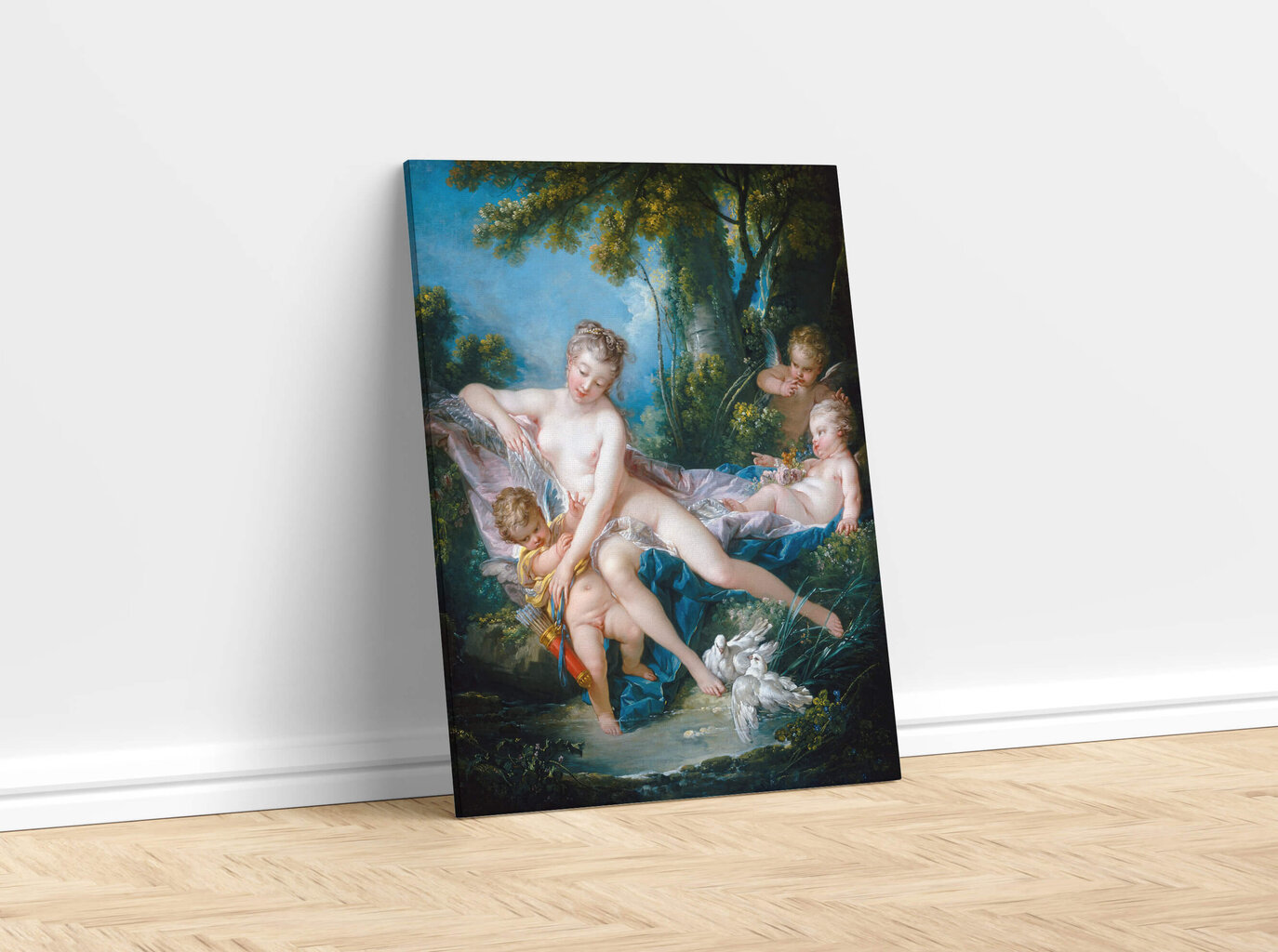 Reprodukcija Venus Consoling Love (Francois Boucher), 40x60 cm kaina ir informacija | Reprodukcijos, paveikslai | pigu.lt