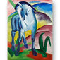 Reprodukcija Blue Horse I (Franz Marc), 40x60 cm kaina ir informacija | Reprodukcijos, paveikslai | pigu.lt