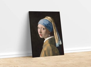Reprodukcija Girl with a Pearl Earring (Johannes Vermeer), 40x60 cm kaina ir informacija | Reprodukcijos, paveikslai | pigu.lt