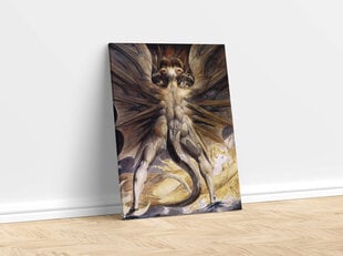 Reprodukcija The Great Red Dragon and the Woman Clothed in Sun (William Blake), 40x60 cm kaina ir informacija | Reprodukcijos, paveikslai | pigu.lt