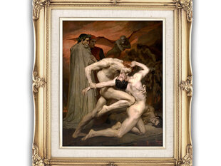 Reprodukcija Dante and Virgile (William-Adolphe Bouguereau), 40x60 cm kaina ir informacija | Reprodukcijos, paveikslai | pigu.lt