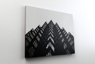 Картина Черно-белая архитектура, 30x40 см цена и информация | Репродукции, картины | pigu.lt
