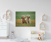 Paveikslas Du šuniukai, 30x40 cm kaina ir informacija | Reprodukcijos, paveikslai | pigu.lt