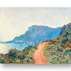 Reprodukcija Corniche near Monaco (Claude Monet), 30x40 cm kaina ir informacija | Reprodukcijos, paveikslai | pigu.lt