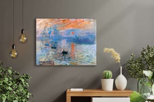 Reprodukcija Impression, Sunrise (Claude Monet), 30x40 cm kaina ir informacija | Reprodukcijos, paveikslai | pigu.lt