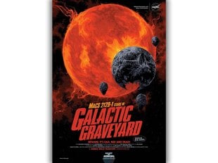 Plakatas NASA: Galactic Graveyard, 59x84 cm (A1), kaina ir informacija | Reprodukcijos, paveikslai | pigu.lt