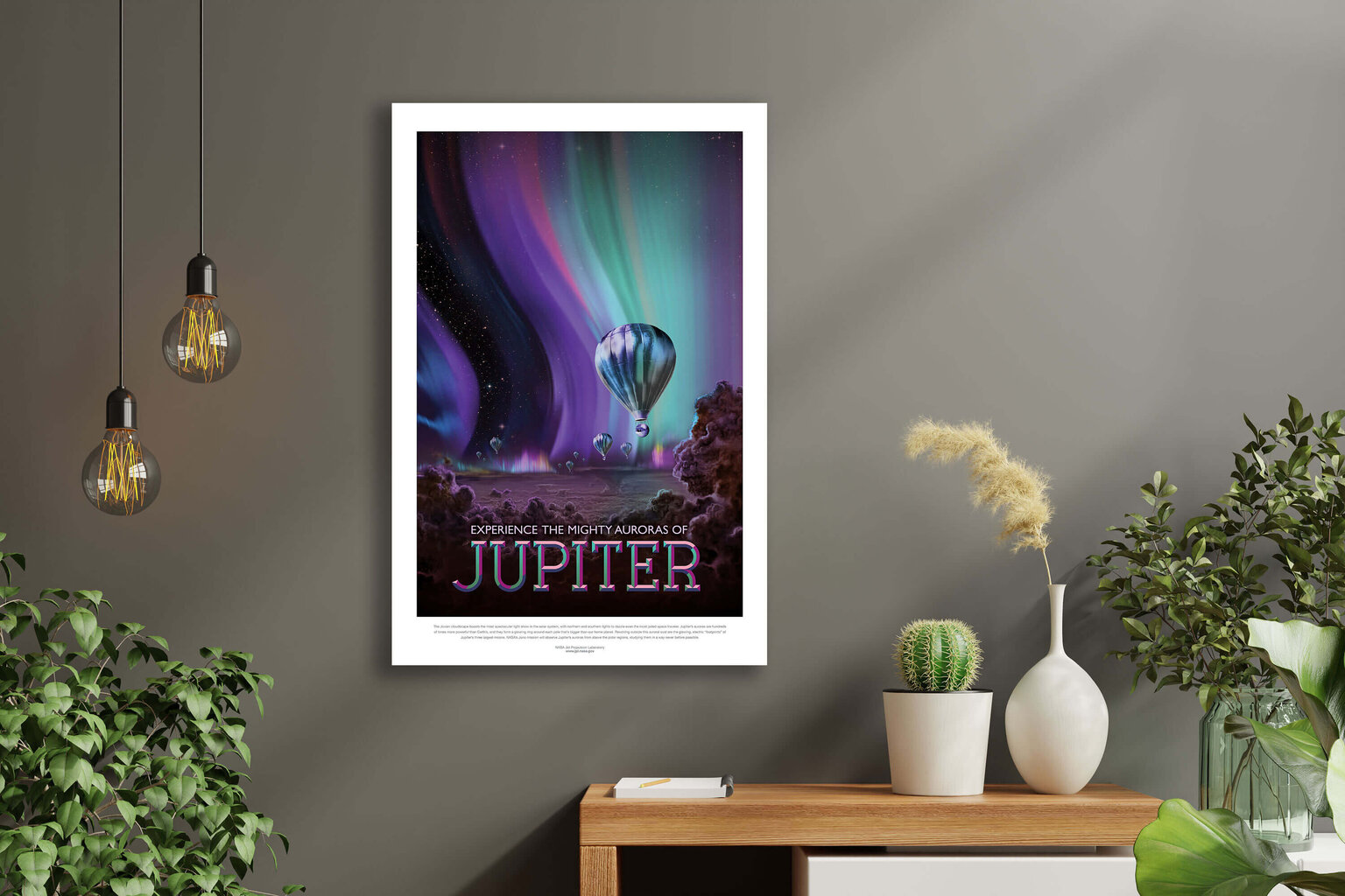 Plakatas NASA: Jupiter, 59x84 cm (A1), kaina ir informacija | Reprodukcijos, paveikslai | pigu.lt
