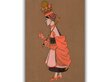 Vintažinis plakatas vaikams Alisa Stebuklų Šalyje: Raudonoji karalienė, 59x84 cm (A1), kaina ir informacija | Reprodukcijos, paveikslai | pigu.lt