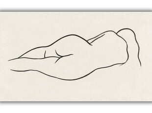 Plakatas Gulinti moteris, 42x59 cm (A2), kaina ir informacija | Reprodukcijos, paveikslai | pigu.lt