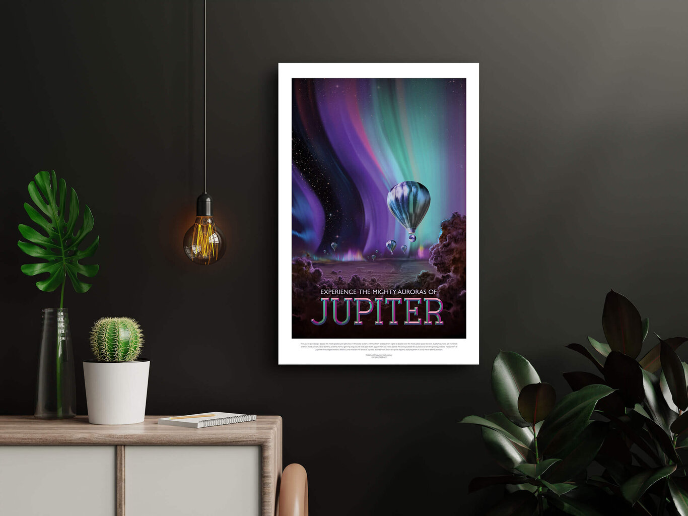 Plakatas NASA: Jupiter, 42x59 cm (A2), kaina ir informacija | Reprodukcijos, paveikslai | pigu.lt