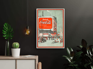 Vintažinis plakatas Coca-Cola, 42x59 cm (A2), kaina ir informacija | Reprodukcijos, paveikslai | pigu.lt
