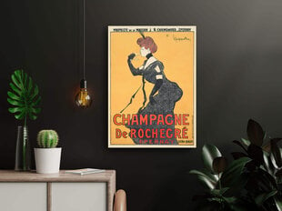 Vintažinis plakatas Champagne de Rochegre, 42x59 cm (A2), kaina ir informacija | Reprodukcijos, paveikslai | pigu.lt