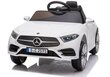 Vaikiškas vienvietis elektromobilis Mercedes CLS 350, baltas kaina ir informacija | Elektromobiliai vaikams | pigu.lt