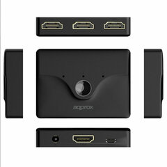 Переключатели HDMI approx! APPC29V3 цена и информация | Адаптеры, USB-разветвители | pigu.lt