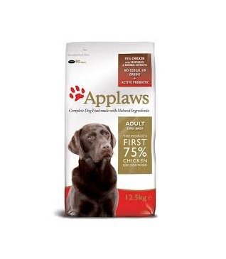 Applaws Dog Chicken Large Breed Adult, 2 kg цена и информация | Sausas maistas šunims | pigu.lt