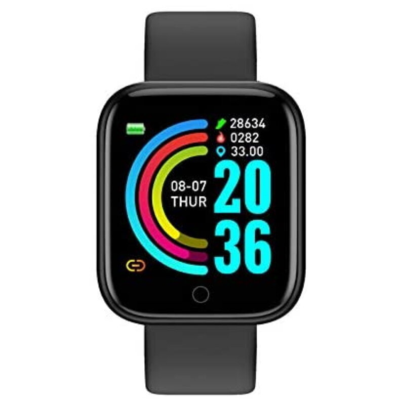 iWear M8 Black kaina ir informacija | Išmanieji laikrodžiai (smartwatch) | pigu.lt