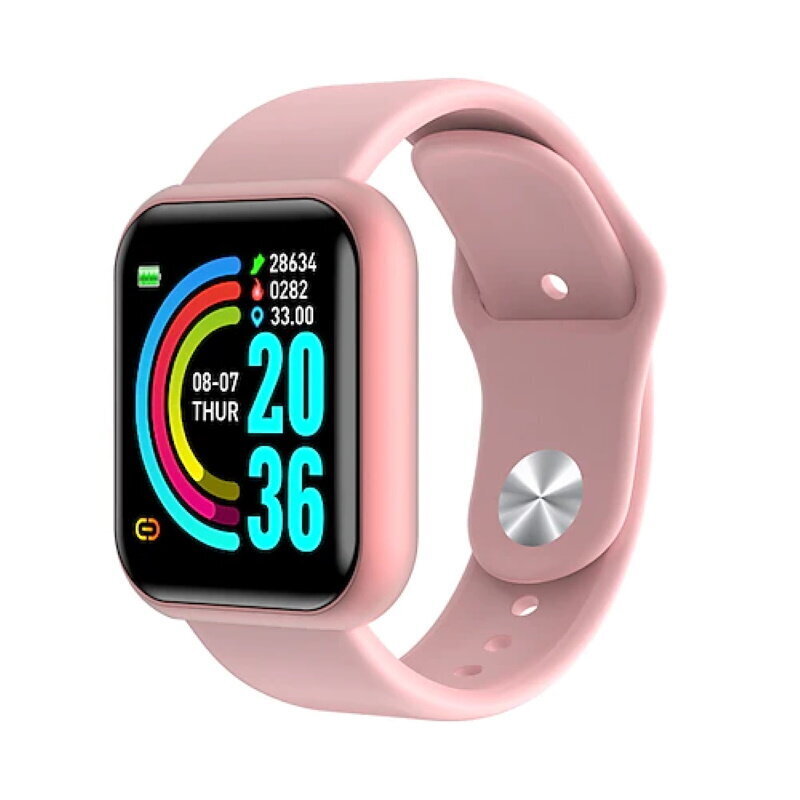 iWear M8 Pink kaina ir informacija | Išmanieji laikrodžiai (smartwatch) | pigu.lt