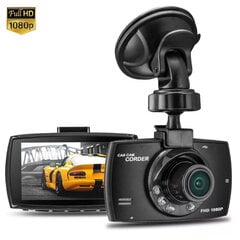 Видео регистратор iWear GT3 HD Авто DVR с G-Sensor 1080p HD 120° углом 2.7'' LCD, черный цена и информация | Видеорегистраторы | pigu.lt