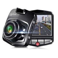 iWear GT4 HD Авто DVR Видео регистратор с G-Sensor 1080p HD 120° углом 2.4'' LCD Черный цена и информация | Видеорегистраторы | pigu.lt