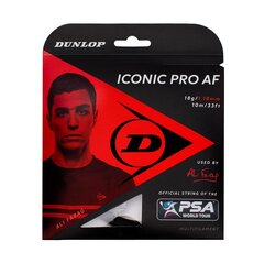 Stygos skvošo raketei Dunlop Iconic Pro AF, 18G/1.25mm kaina ir informacija | Lauko teniso prekės | pigu.lt