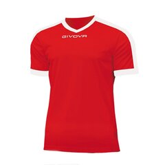 Marškineliai vyrams Givova MAC04-1203, raudoni kaina ir informacija | Vyriški marškinėliai | pigu.lt