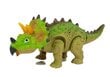 Žaislinis dinozauras LeanToys Triceratops, žalias kaina ir informacija | Žaislai berniukams | pigu.lt