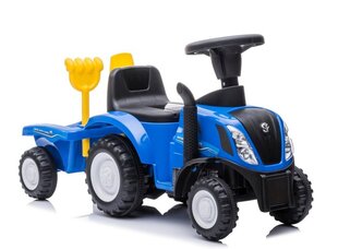 Paspiriamas traktorius vaikams New Holland su priekaba kaina ir informacija | Žaislai kūdikiams | pigu.lt