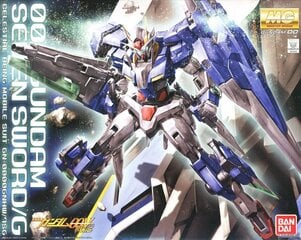 Plastikinis surenkamas Gunpla modelis Bandai - MG 00 Gundam Seven Sword/G, 1/100, 63083 kaina ir informacija | Konstruktoriai ir kaladėlės | pigu.lt