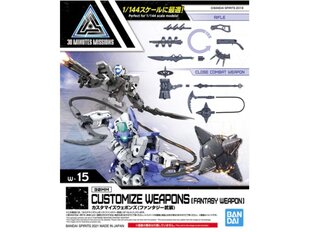 Plastikinis surenkamas Gunpla modelis Bandai - 30MM Customize Weapons Fantasy Weapon, 1/144, 62068 kaina ir informacija | Konstruktoriai ir kaladėlės | pigu.lt