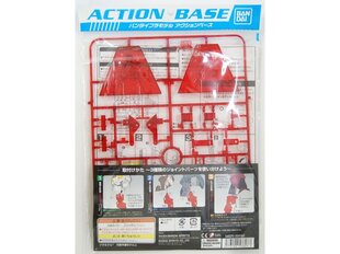 База Bandai - Action Base 2 Sparkle Clear Red, 57603 цена и информация | Конструкторы и кубики | pigu.lt