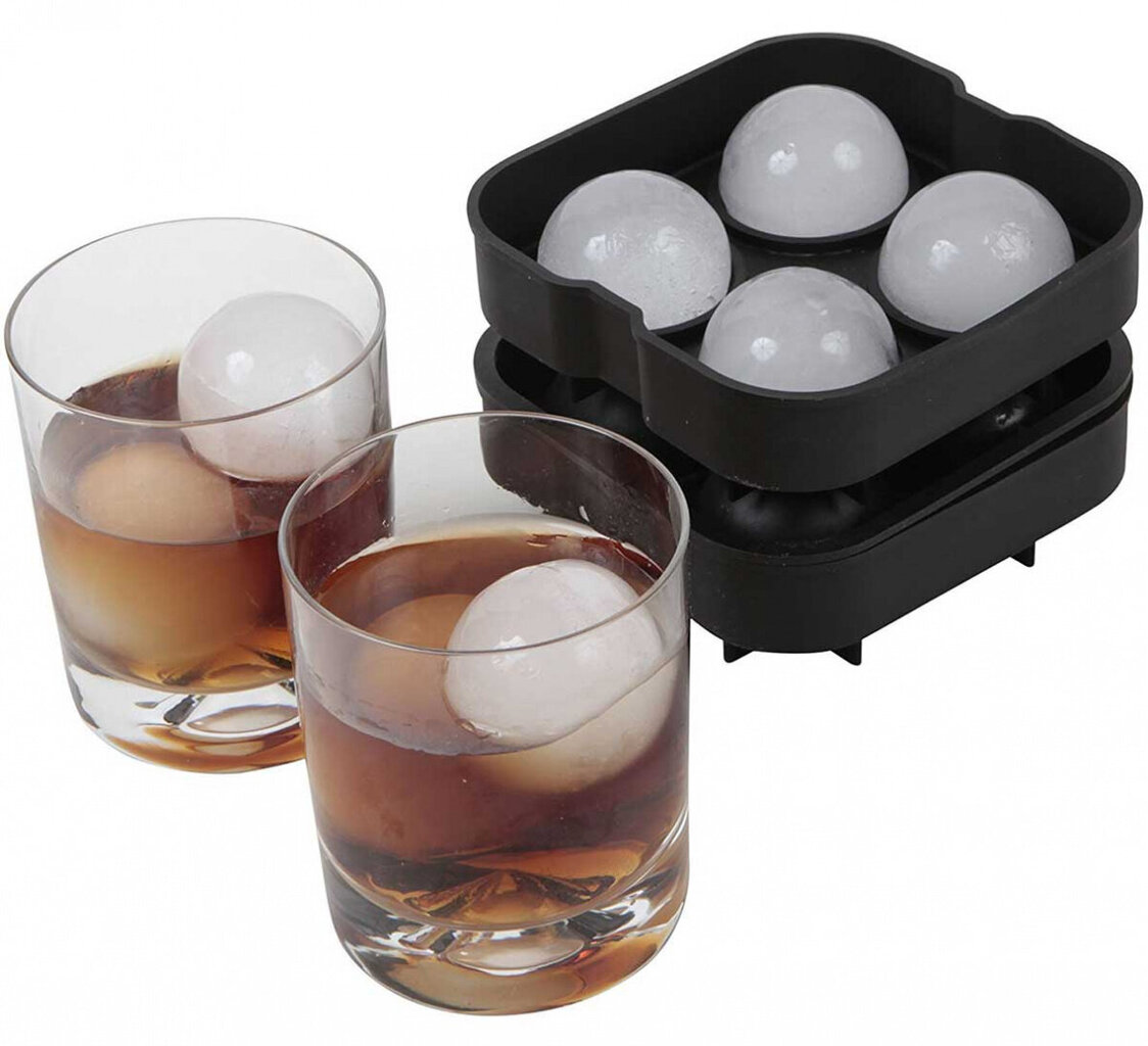 Silikono forma 4 ledo kamuoliukams gėrimams kaina ir informacija | Virtuvės įrankiai | pigu.lt