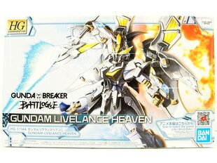 Plastikinis surenkamas Gunpla modelis Bandai - HGGBB Gundam Livelance Heaven, 1/144, 62024 kaina ir informacija | Konstruktoriai ir kaladėlės | pigu.lt