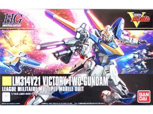 Plastikinis surenkamas Gunpla modelis Bandai - HGUC LM314V21 Victory Two Gundam, 1/144, 58267 kaina ir informacija | Konstruktoriai ir kaladėlės | pigu.lt