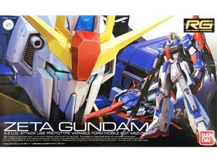 Plastikinis surenkamas Gunpla modelis Bandai - RG MSZ-006 ZETA Gundam, 1/144, 61599 kaina ir informacija | Konstruktoriai ir kaladėlės | pigu.lt