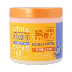 Vaškas Cantu Flaxseed Smoothing, 453 g kaina ir informacija | Plaukų formavimo priemonės | pigu.lt