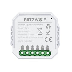 Smart Light Switch Module WiFi Blitzwolf BW-SS7 цена и информация | Камеры видеонаблюдения | pigu.lt
