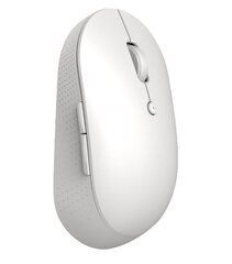 Xiaomi Mi Dual Mode Wireless Mouse Silent Edition White цена и информация | Мыши | pigu.lt