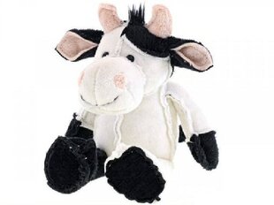 Корова из плюша, белая цена и информация | Мягкие игрушки | pigu.lt