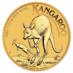 Auksinė moneta Kengūra, Australija, 2022 m. kaina ir informacija | Investicinis auksas, sidabras | pigu.lt