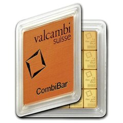Investicinio aukso luitai Valcambi CombiBar™, 20 x 1 g kaina ir informacija | Investicinis auksas, sidabras | pigu.lt