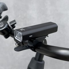 Передний велосипедный фонарь Wozinsky WFBLB2, черный цена и информация | Велосипедные фонари, отражатели | pigu.lt